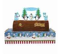amscan Happy Snowman Cake Log Stand, 8.5cm x 34cm