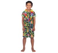 amscan (PKT) (9911429) Child Boys Hawaii Set Black Costume (4-6yr)