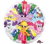 Amscan International 10022872 amscan Garland My Little Pony Gang Foil Balloon, Multicoloured