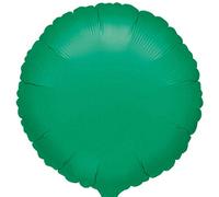 Amscan International 18" Foil Balloon, Metallic green Round