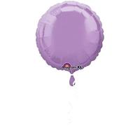 Amscan International 2242601 Foil Balloon, Circlesd-C: Pearl Lavender Circle