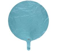 Amscan International 2300901 Foil Balloon, Circlesd-C: Caribbean Blue Circle