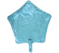 Amscan International 2302701 Foil Balloon, Star Shape, Sd-S: Caribbean Blue Star
