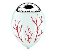 amscan International 27.5cm Balloon Eyeball (Pack of 6)