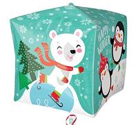 Amscan International 3396901 "Penguin and Bear Scene" Foil Balloon