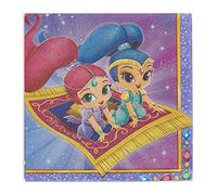 Amscan International 511653 33 cm Shimmer and Shine Luncheon Napkin