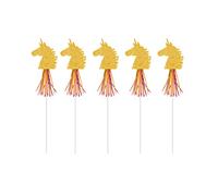 Amscan International 6 Favour Wands Magical Unicorn
