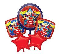 Amscan International 8,439,660.5 cm DC Super Hero Girls "Aluminum Balloon Bouquet