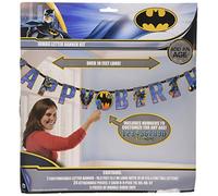 Amscan International Batman Jumbo Add-an-Age Birthday Banner