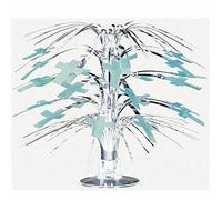 Amscan International Crosses Mini Cascade Centrepiece, Blue