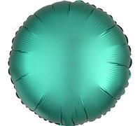 Amscan International Foil Balloon, Satin Jade round