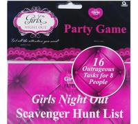 amscan International Girls Night Out Scavenger Hunt Game
