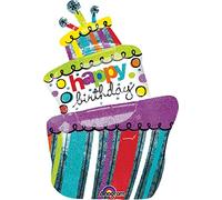 amscan International Super Shape Funky Birthday Cake