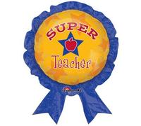 Amscan International Super Teacher Award Ribbon