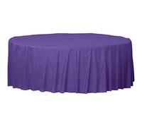 Amscan International Tablecover Plastic Round (Purple)
