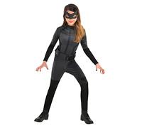 amscan - Kinderkostüm Catwoman, Overall, Gürtel, Augenmaske, DC Super Heroes, Motto-Party, Karneval