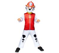 Amscan - Kinderkostüm Marshall aus Paw Patrol, Overall und Maske, Serie, Helfer