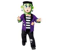 amscan 9914736 Child Toddler Baby Lil Frankie Fancy Dress Little Frankenstein Costume Halloween (12-18 Months)