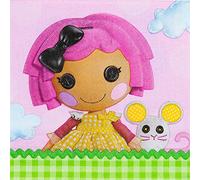 Amscan Luncheon Napkin Lalaloopsy Party Accessory