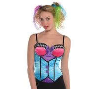 amscan Mad Hatter Sleeveless Corset Costume, 1 Pc.