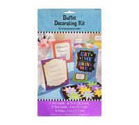 Amscan Mad Tea Party Buffet Decorations Set Multicoloured (One Size)