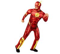 Amscan - Mens Officially Licensed Warner Bros. The Flash Movie Costume Size: M-XL