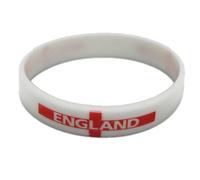 Amscan Men's Pride Passion England Wristband in White Amscan White One Size