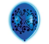 amscan Mickey Mouse LED Assorted Colour Latex Balloons 11"/27cm