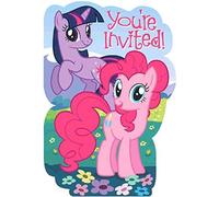 Amscan My Little Pony Party Invitations
