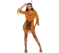 Amscan Native American Princess Fancy Dress Costume