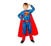 Amscan Official Warner Bros Superman 2-12 years Sustainable Costume