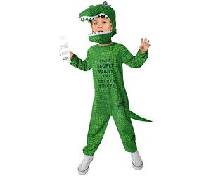 Amscan - Officially Licensed Roald Dahl Enormous Crocodile Kids Costume Age: 4-12 Years