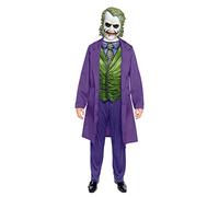 amscan Offizielles Warner Bros DC Comics Lizenzprodukt The Joker Movie Charakter Kostüm für Erwachsene