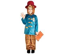 amscan Paddington Bear Deluxe Costume, Unisex Children, Multi-Coloured