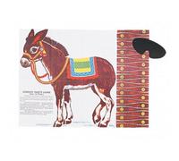 Amscan Pin The Tail On The Donkey Party Game Multicoloured (One Size)