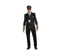 amscan (PKT) (844183-55) Adult Mens Captain Wingman Costume (Large)