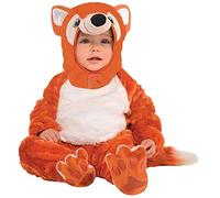 amscan (PKT) (9902073) Child Furry Fox Costume (6-12m)