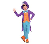 amscan (PKT) (9904674) Child Boys Tea Party Hatter Costume (4-6yr)
