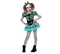 amscan (PKT) (9904753) Child Girls Dark Doll Costume (12-14yr)