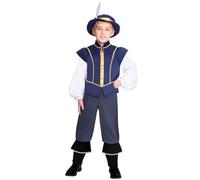 amscan (PKT) (9905764) Child Boys Tudor Prince Boy Costume (4-6yr) - Grp3