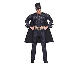 amscan (PKT++) (9906109) Mens Dark Knight Rises Batman Warner Bros Fancy Dress Costume (Extra Large)