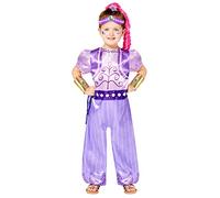 amscan (PKT) (9909186) Child Girls Shimmer Costume (8-10yr)