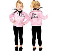 amscan (PKT) (9909238) Child Girls Pink Ladies Costume (10-12yr) - Grease Movie