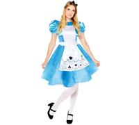 amscan (PKT) (9910043) Adult Ladies Alice Costume (UK 14-16)