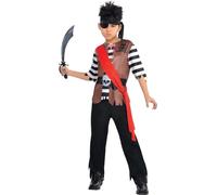 amscan (PKT) (EB-844280) Child Boys Ahoy Captain Costume (4-6yr)