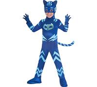 Children's Official PJ Masks Catboy Blue Cartoon Superhero Party Deluxe Costume