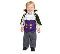 amscan PDBV12 Boys Dinky Dracula Vampire Halloween Fancy Dress Costume Age 12-18 months