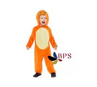 Amscan Pokemon Charmander Jumpsuit Kids Costume 3-4yrs