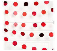 Amscan Round Glitter String Decoration Red (One Size)