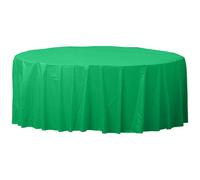 Amscan Round Plastic Party Tablecover Emerald Green (One Size)